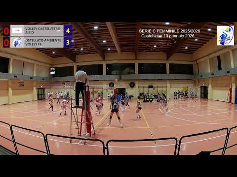 Volley Castelvetro - Ostellato Ambiente Volley 3 - 2