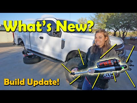 WHEELS ARE OFF... Build Update! 2020 Ford F250 - Super Duty Build | Part 13