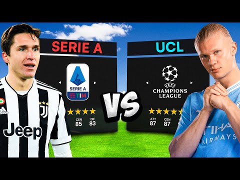 ⚽ SERIE A vs. CHAMPIONS LEAGUE on FIFA 24!