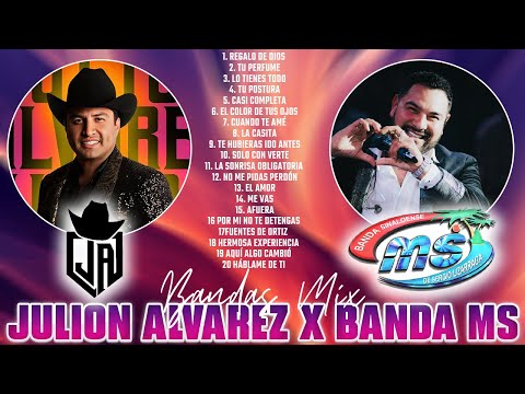 Julion Alvarez Y Banda MS Grandes éxitos Mix 2025 Letra Musica Romantica - Musica de Banda Mix