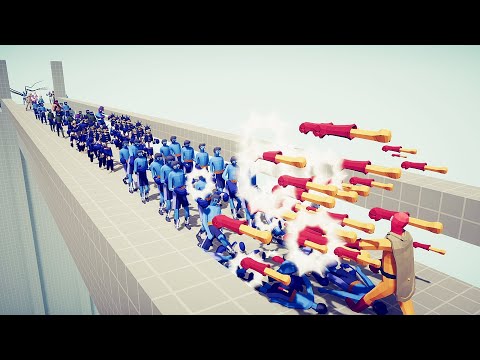 BOXER BRIDGE vs RANDOM UNITS | TABS Totally Accurate Battle Simulator