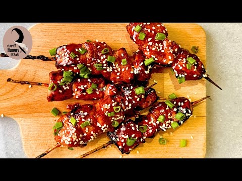 Korean Chicken Skewers | Street Food Recipes | Ramadan Recipes