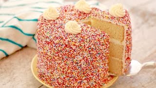 Vanilla BIRTHDAY CAKE Recipe w/ Buttercream Frosting: 2nd Birthday! Gemma's Bigger Bolder Baking 113 by Gemma's Bigger Bolder Baking