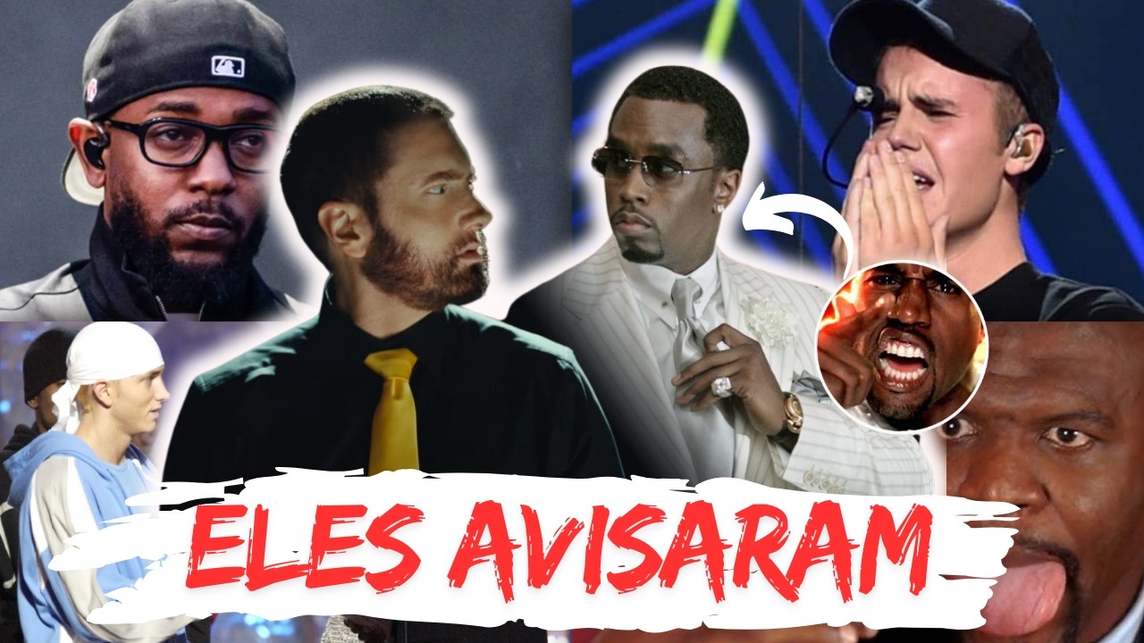 COMO EMINEM, KENDRICK, AS BRANQUELAS SUPOSTAMENTE NOS ALERTARAM SOBRE O PERIGO DO DIDDY