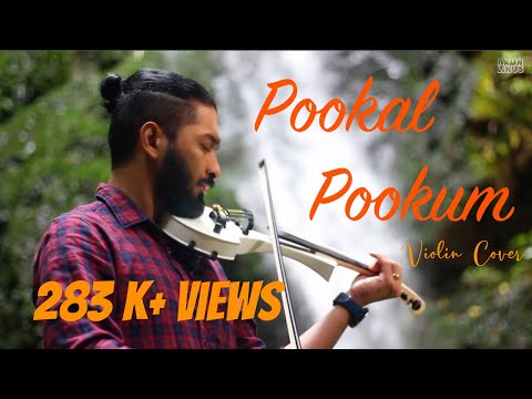 Pookkal Pookkum | Violin cover | Madrasapattinam | Arun Linus | Aarya | Amy Jackson