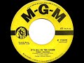 1958 HITS ARCHIVE: It’s All In The Game - Tommy Edwards (a #1 record)