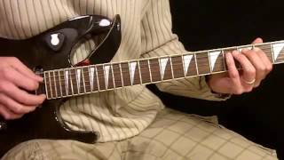 GODZILLA -  BLUE OYSTER CULT -  GUITAR LESSON -  SOLO -  VIDEO 5 OF 9 VIDEO PLAYLIST
