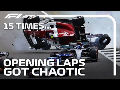 15 Times Opening Laps in F1 Were Pure Chaos