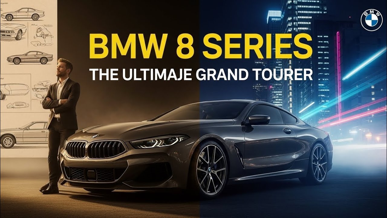 BMW 8 Series Story 🔥 The Ultimate Grand Tourer of Power, Luxury & Style