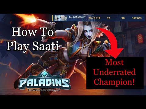 #1 Guide On How to Play Saati! Paladins Tips and Tricks