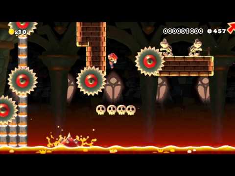 Old Oskise: Castle Coaster - Beating Super Mario Maker's Coolest Levels!