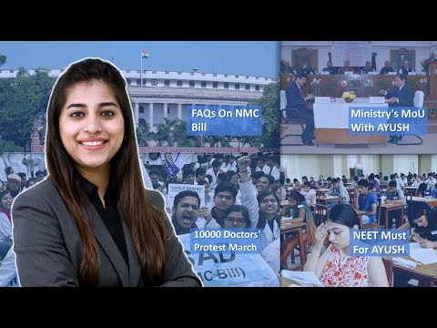 Episode 39: 10000 Doctors' Protest March Against NMC, Ministry Signs MoU With AYUSH, NMC Bill FAQs And MORE