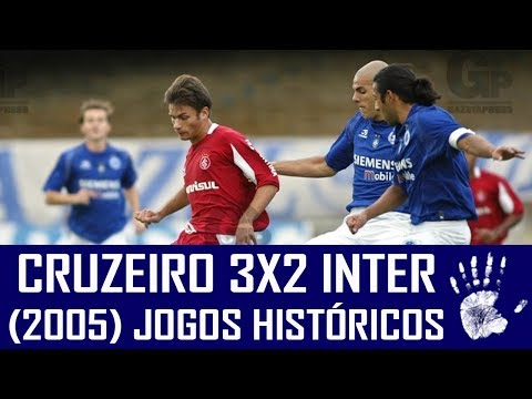 CRUZEIRO 3X2 INTERNACIONAL (2005) - JOGOS HISTÓRICOS