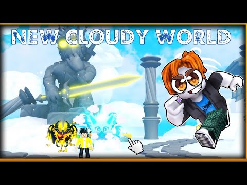 ☁ THE CLOUDY WORLD UPDATE IS AMAZING!! in REBIRTH CHAMPIONS ULTIMATE (ROBLOX)