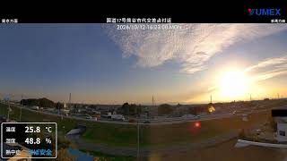国道17号線バイパス 熊谷市代 代交差点付近
