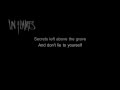 In Flames - Transparent [HD/HQ Lyrics in Video ...