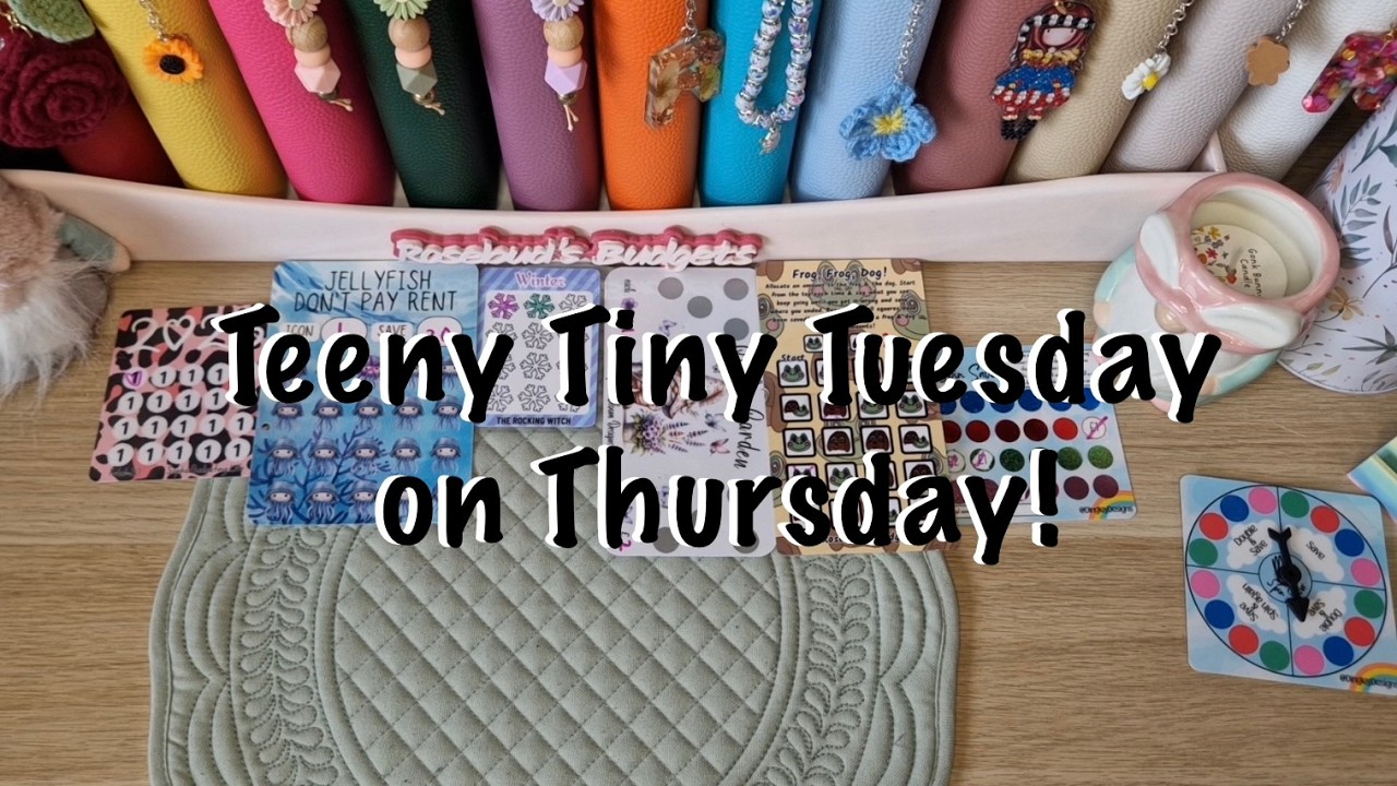 Teeny Tiny Tuesday/Mini saving challenges/Saving for sinking funds/Keeping motivated to save.