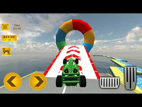 Formula Ramp Car Stunts Games - level 14 | Android gameplay