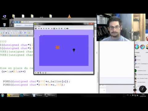 Sprite et Joystick en C sur Commodore 64