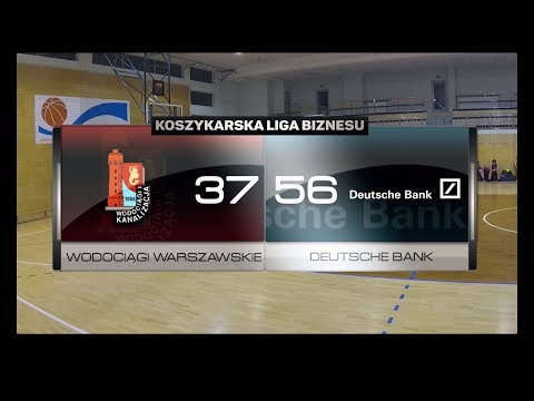 Wodociągi Warszawskie vs Deutsche Bank - III kolejka - Warszawa - Koszykarska Liga Biznesu