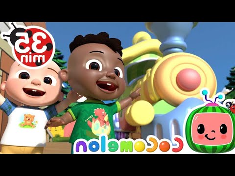 Play Outside At The Train Park Song + More Nursery Rhymes & Kids Songs - CoComelonKids Cartoon | Fu