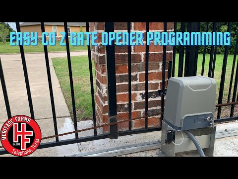Easy Co Z Gate Opener Programing