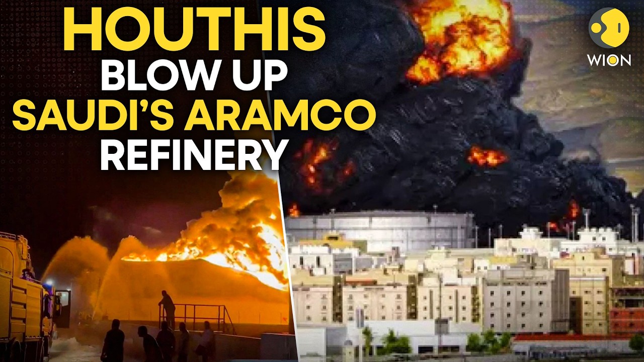 Yemen-Saudi Arabia War LIVE: Houthis Fire DEADLY Missiles & Drones On Aramco Refinery  | WION