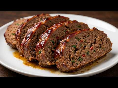 3 secrets to the most tender meatloaf you'll ever make! Juicy every single time.