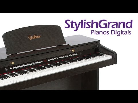 Waldman StylishGrand - Pianos Digitais Profissionais - SYG-88 / SYG-88USB