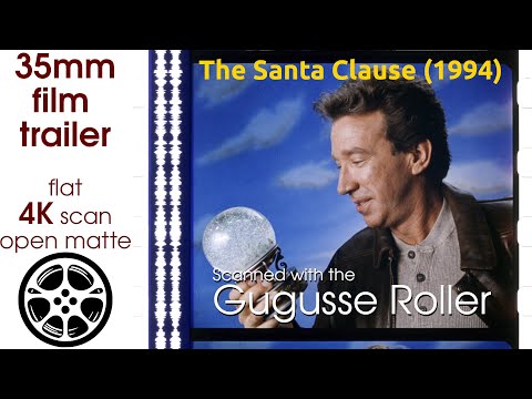 The Santa Clause (1994) 35mm film trailer, flat open matte, 4K *CROPPED