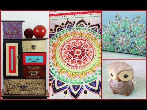 ManosalaObraTv Programa 67 - Pintar Muebles - Pinturas 3D - Decoupage y Pinturas Perladas