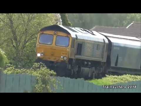 GBRf Class 66 No. 66739 on 6E09 Liverpool Biomass Terminal - Drax Aes on 1.5.18 - HD