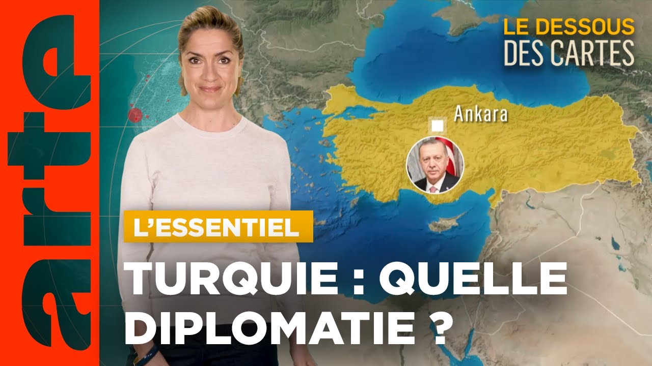 Turquie : les cartes d'Erdogan | L'Essentiel du Dessous des Cartes | ARTE