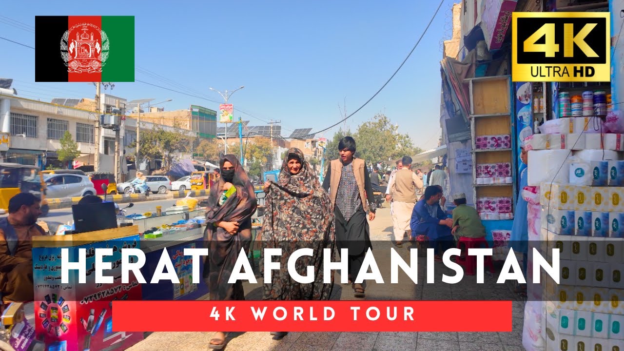 🇦🇫Herat 4k walk - Afghanistan 4K Morning Walking Tour｜Oct 2025