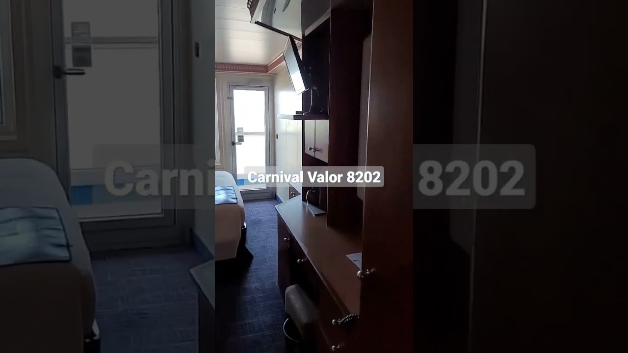 Carnival Valor - Cabin 8202 - Video 1