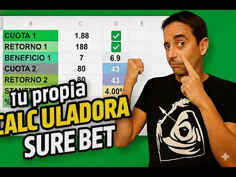 Crea tu propia calculadora de surebets en Excel
