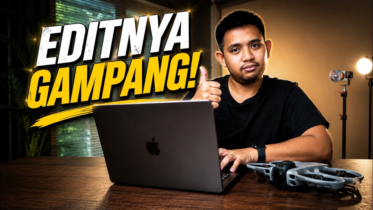 Editing Footage 360 Dari Drone DJI Avata 360