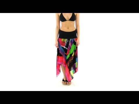 Sunflair Rainbow Stripes Skirt | SwimOutlet.com