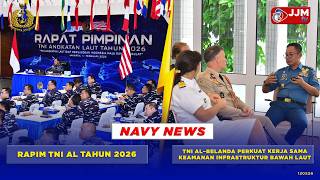 Download lagu NAVY NEWS - 2026 Indonesian Navy Leadership Meeting & Indonesian Navy - Netherlands Strengthen In... mp3