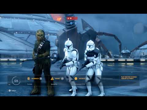 Holding off the CIS invasion on Kamino - Star Wars Battlefront 2