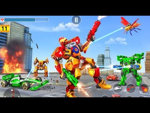 Multi Robot Transform Part-1 | Rescue City Tank Robot Car Android GamePlay | By Game Crazy