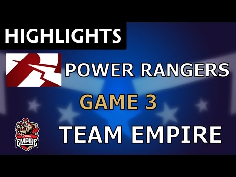 Power Rangers vs Team Empire [Game 3] Global Grand Masters by Prodota.eu - Dota Highlights