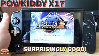 Powkiddy X17 Android 7.0 Handheld Game Console! Suprisingly GOOD! Dreamcast Emulation is Awesome!