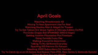 April Goals/Wishlist