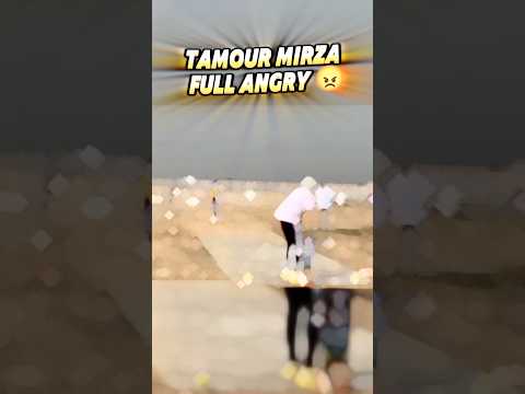 Tamour Mirza Full Angry 🥵 TM On Fire 🔥#tapeball #cricket #grow #youtube #shortsviral