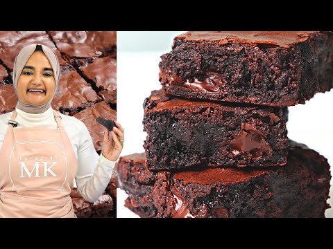 Fudgy Brownies with Crinkle Top