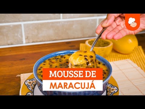 Mousse de maracujá — Receitas TudoGostoso