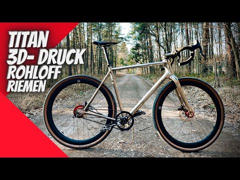 Einzigartig: FALKENJAGD Aristos R im Test | Titanbike mit Rohloff aus 3D Drucker?