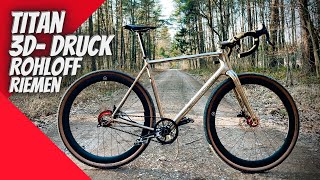 Einzigartig: FALKENJAGD Aristos R im Test | Titanbike mit Rohloff aus 3D Drucker?
