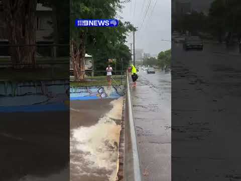 Brisbane suburbs inundated by floodwaters